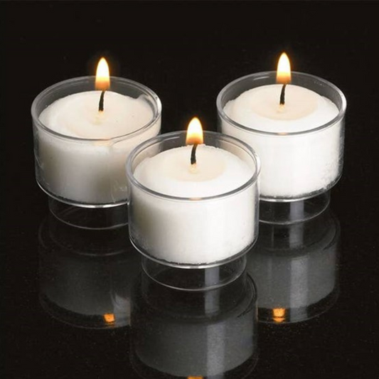 Clear 6 Hour Votive Candle, set of 3
