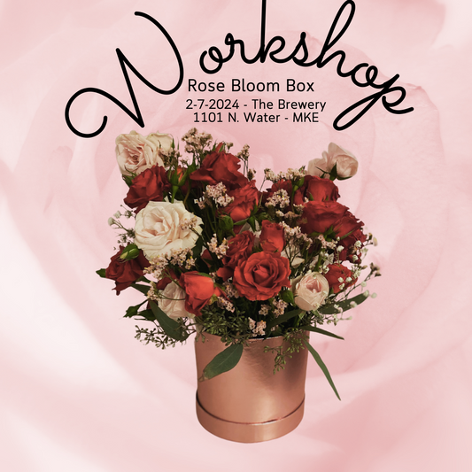 Galentine's Floral Design Workshop Milwaukee - Buy 3, receive the 4th for free